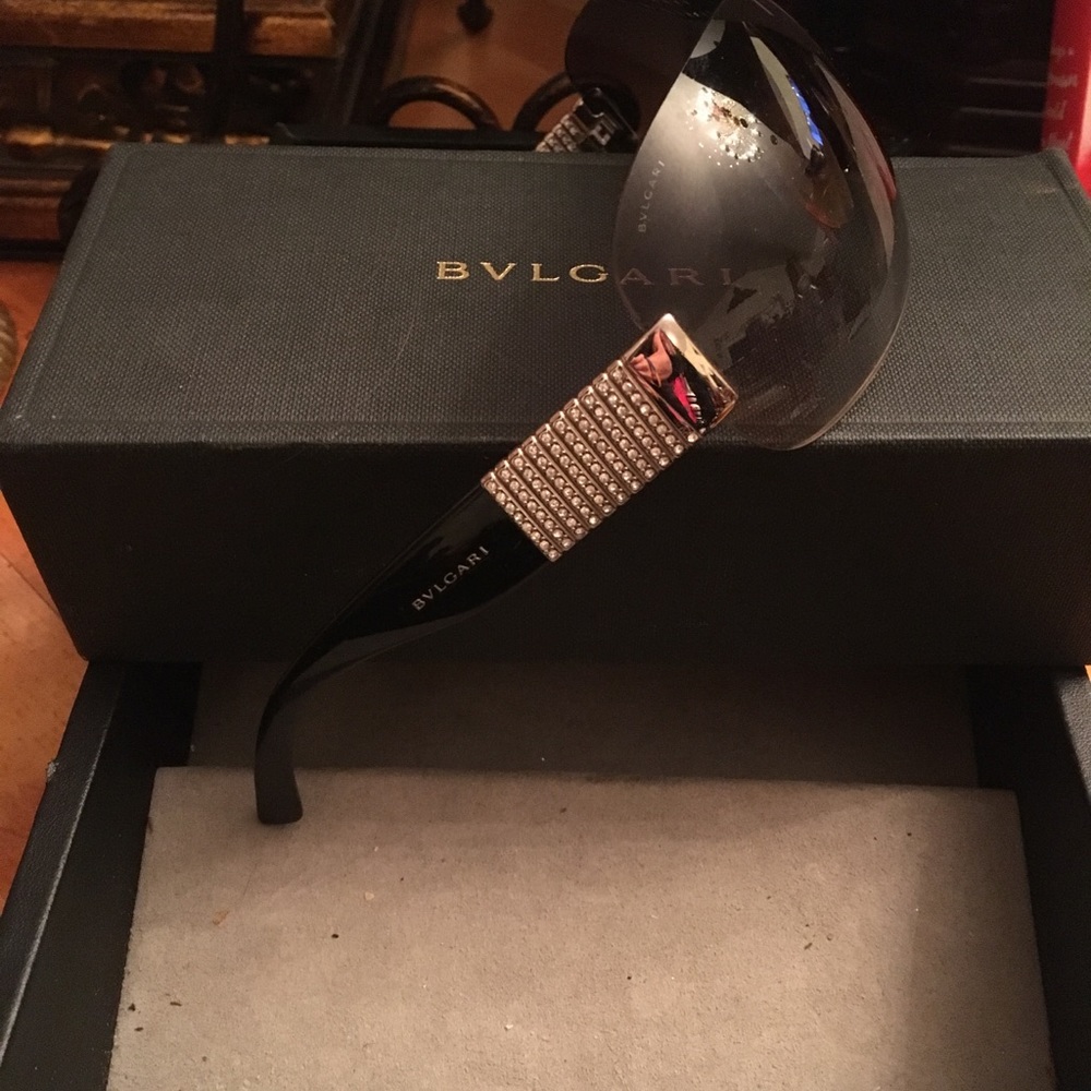 Bvlgari Swarovski Crystal Classic Sunglasses